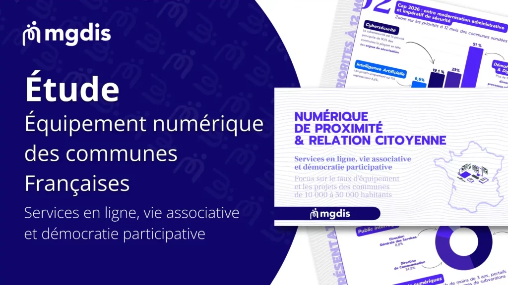 Etude equipement numerique des communes francaises Services en ligne, vie associative et démocratie participative